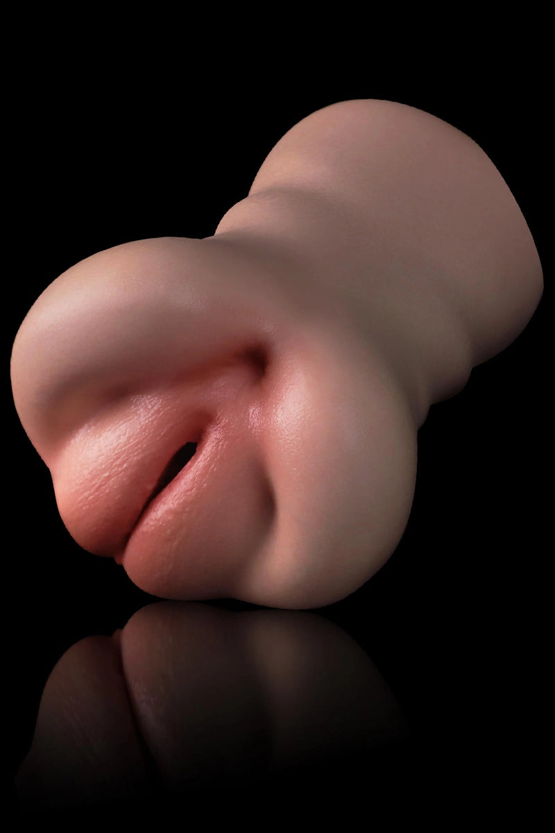 Elsa: 1.65LB Realistic Silicone Pocket Pussy with Virgin Labia